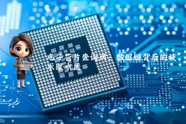 电子芯片查询网:数据链背后的技术深水区